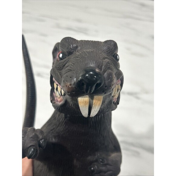 Vintage Rat Halloween Haunted House Prop 11" Decoration Garden Decoy *tail Glue - Picture 3 of 7